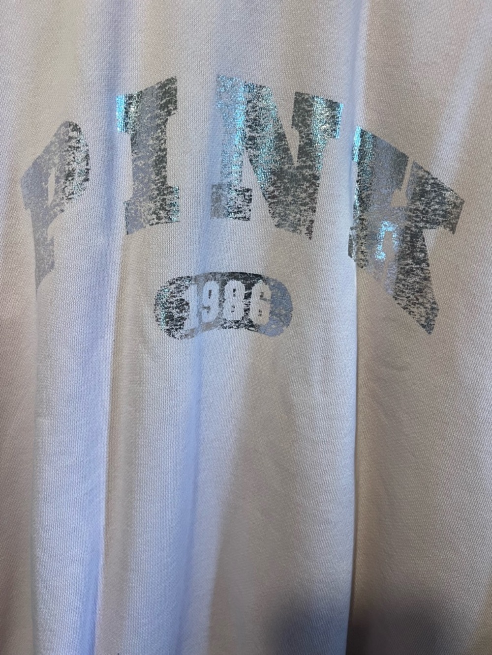 VS PINK campus crewneck NWT- PRICE FIRM - Picture 2 of 3